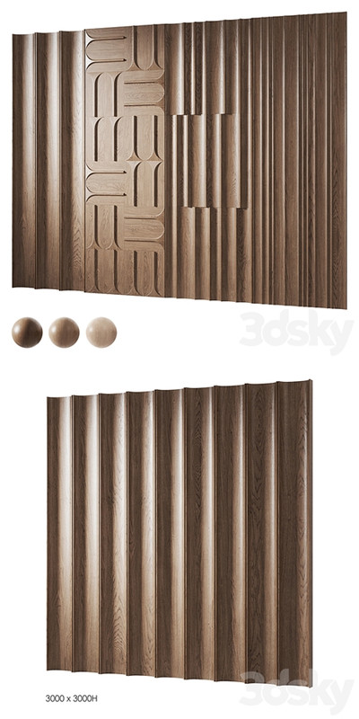 Decorative wood panels 1